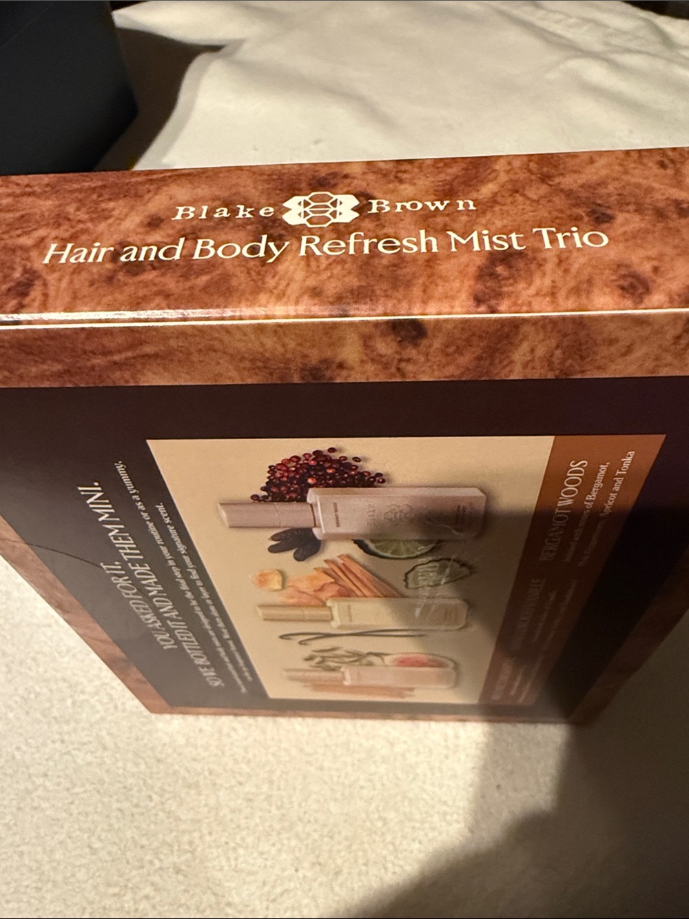 Blake Brown Hair & Body Refresh Mist Trio - 3 X 50 ml - Picture 4 of 8
